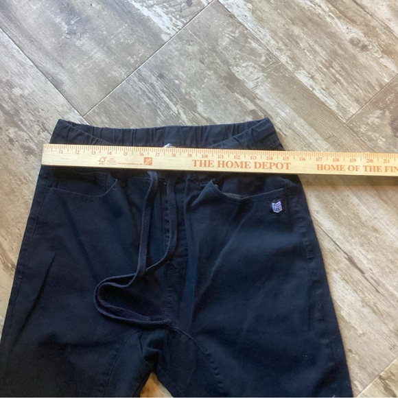 Freedom Industries Dark Blue Pants Joggers Tapered Leg Drawstring Men’s Large - Picture 3 of 8